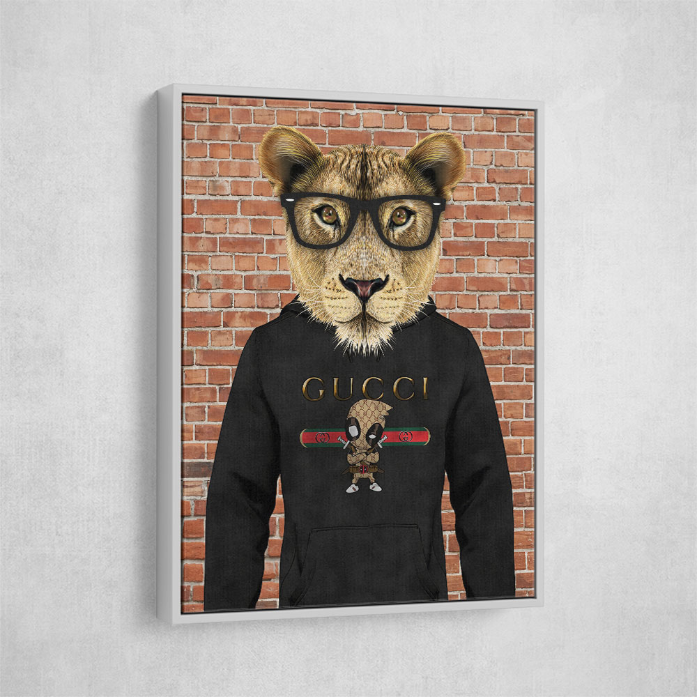 Lioness in a Hoodie Lioness in a Hoodie