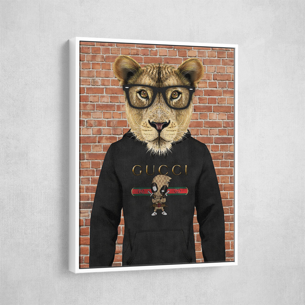 Lioness in a Hoodie Lioness in a Hoodie