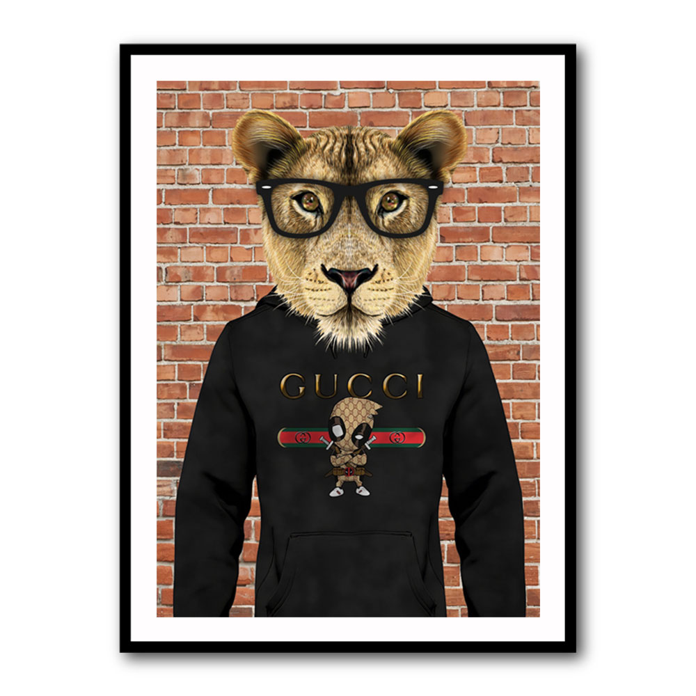 Lioness in a Hoodie Lioness in a Hoodie