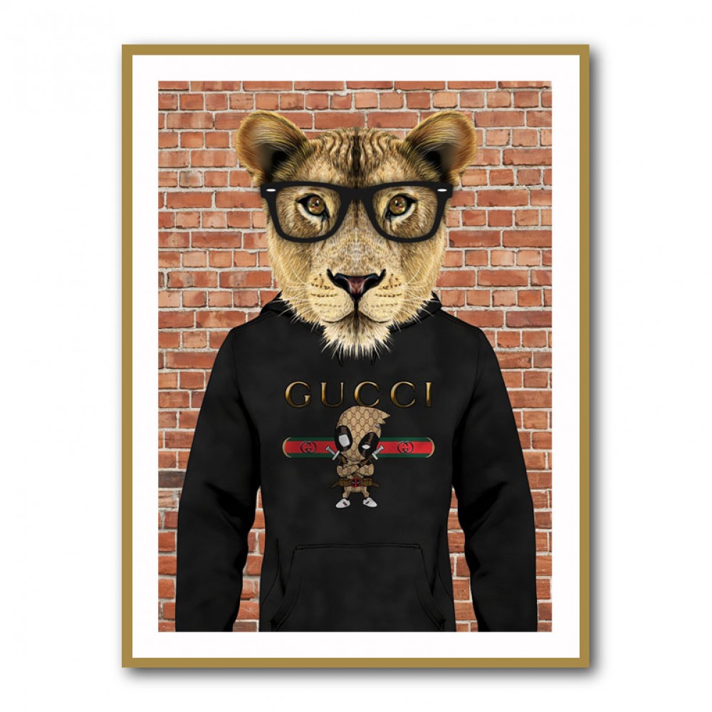 Lioness in a Hoodie Lioness in a Hoodie