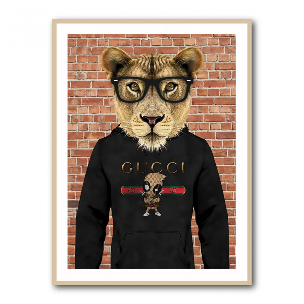 Lioness in a Hoodie Lioness in a Hoodie