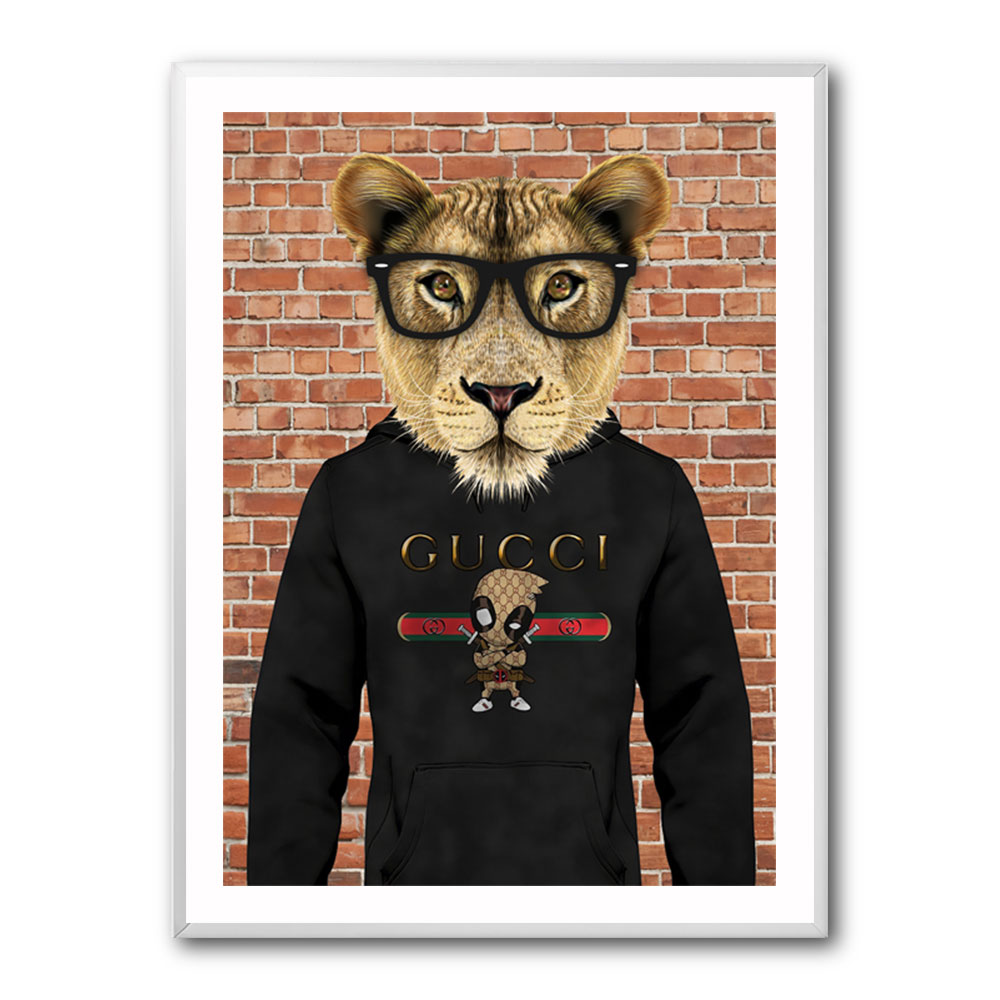 Lioness in a Hoodie Lioness in a Hoodie