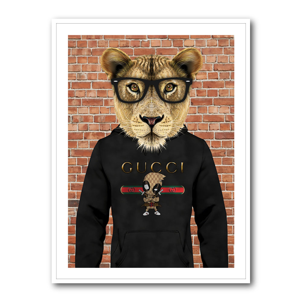 Lioness in a Hoodie Lioness in a Hoodie