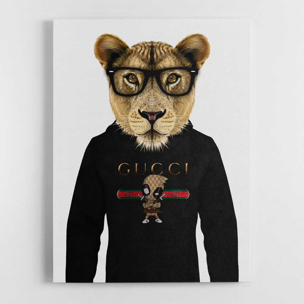 Lioness in a Hoodie Lioness in a Hoodie