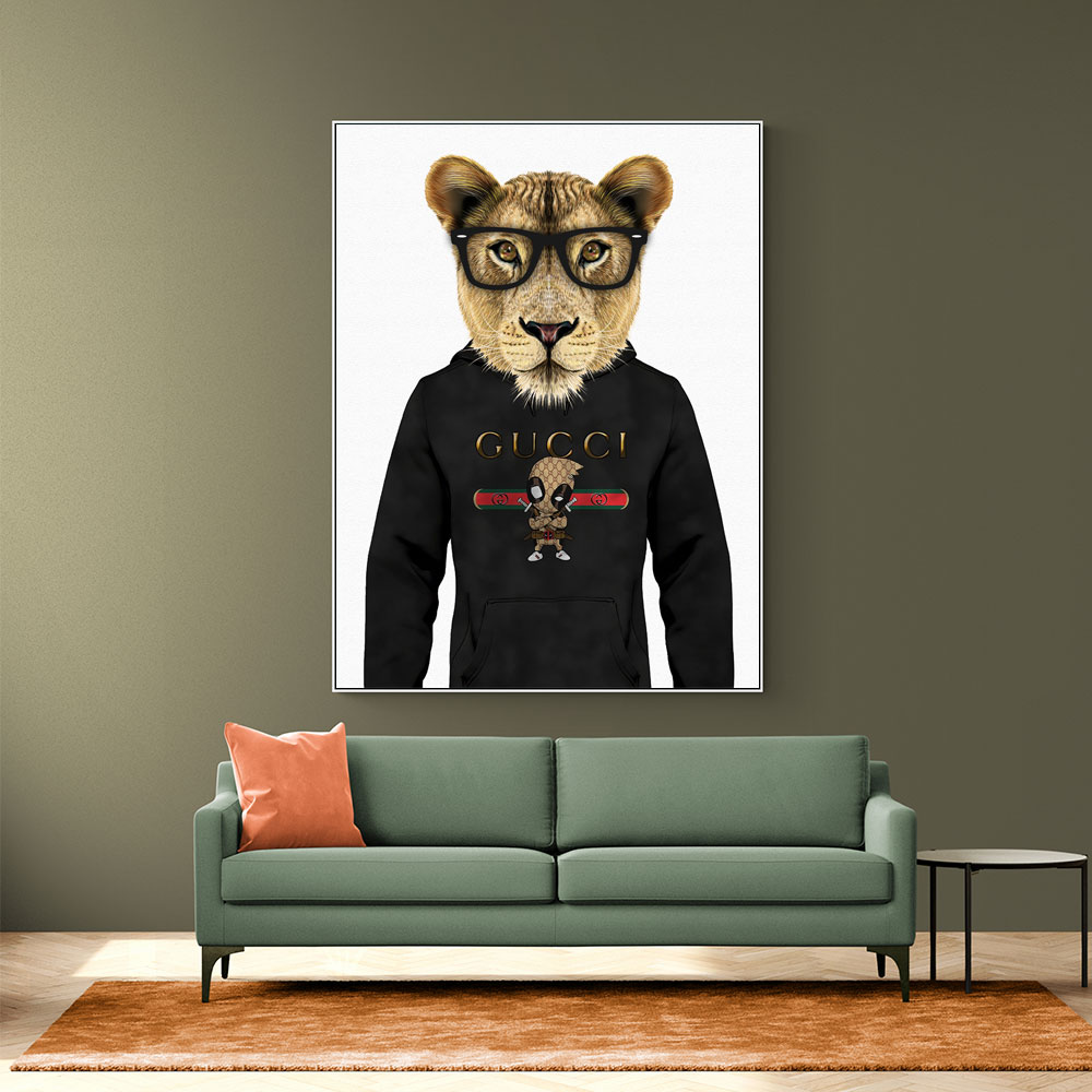 Lioness in a Hoodie Lioness in a Hoodie