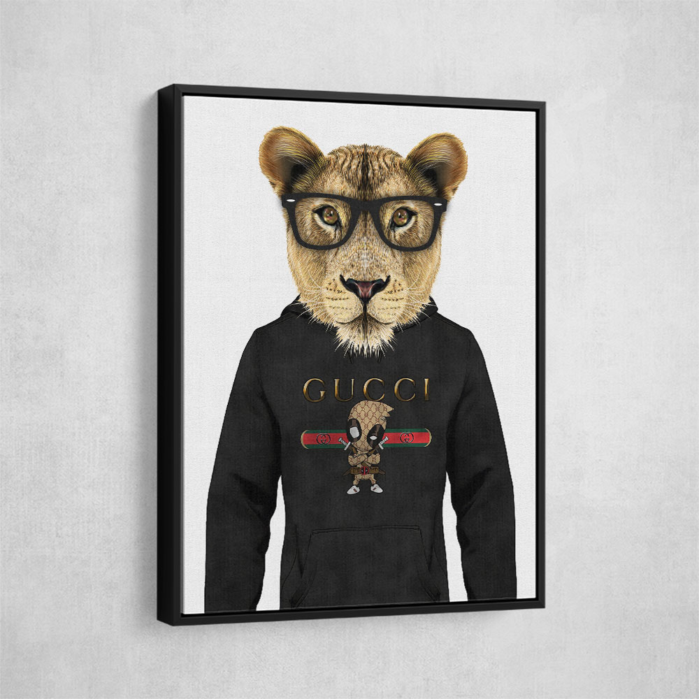 Lioness in a Hoodie Lioness in a Hoodie