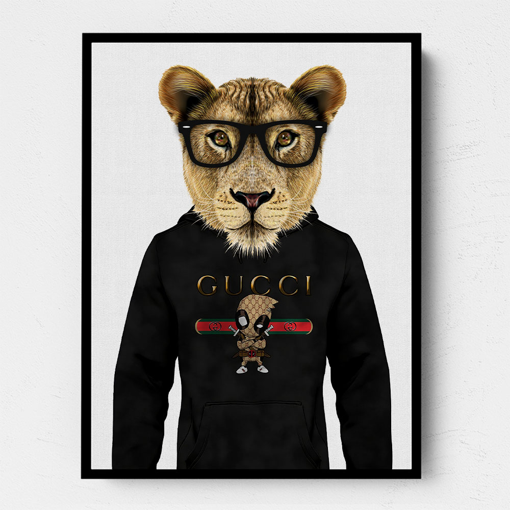 Lioness in a Hoodie Lioness in a Hoodie