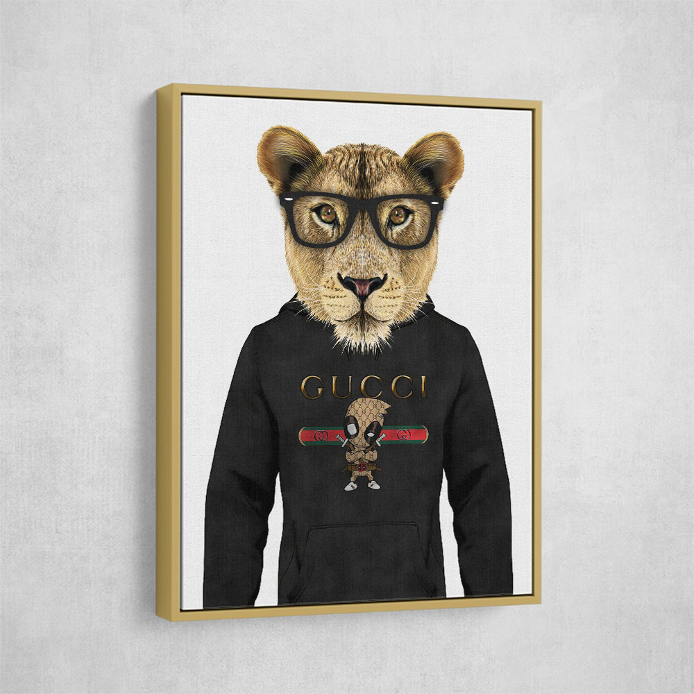 Lioness in a Hoodie Lioness in a Hoodie