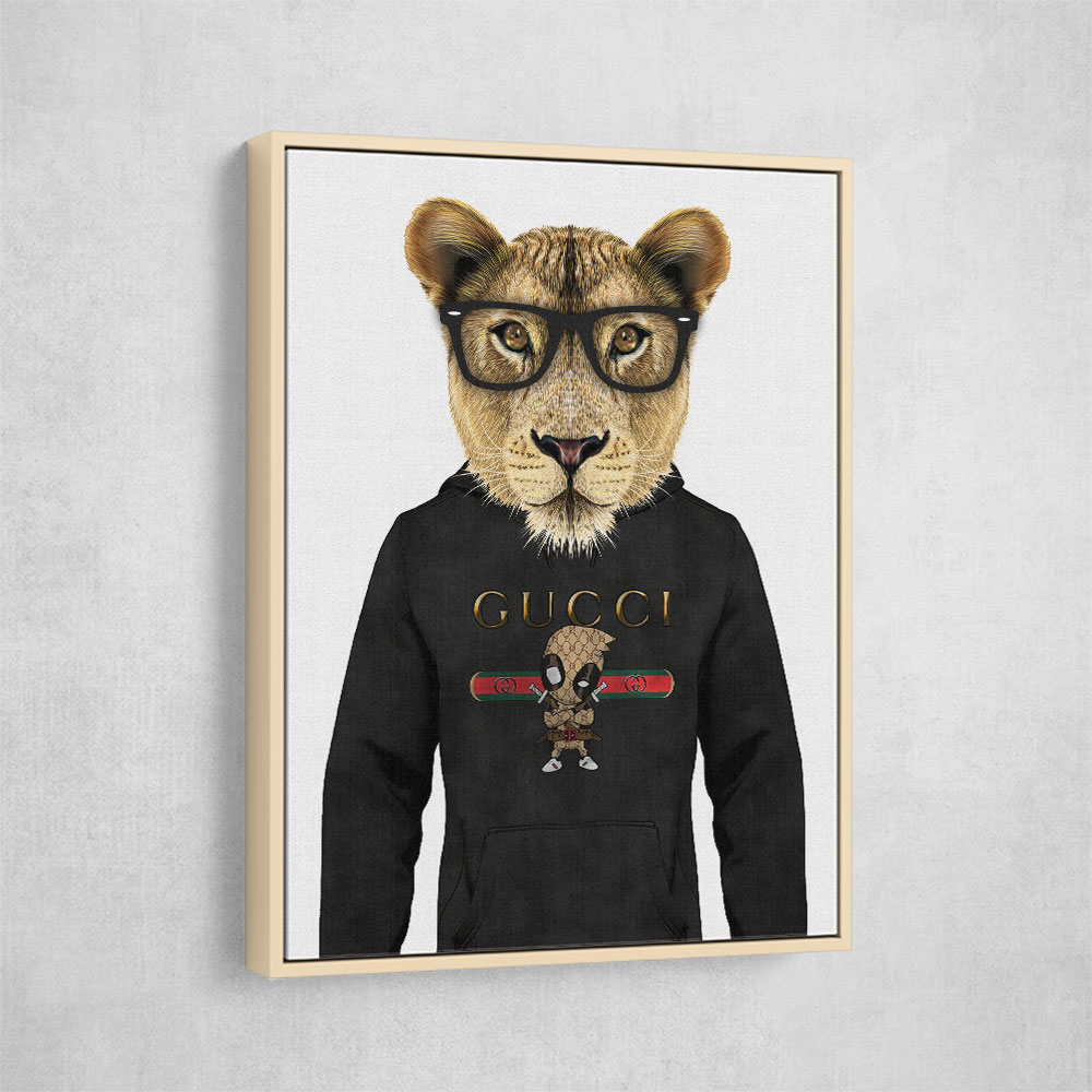 Lioness in a Hoodie Lioness in a Hoodie