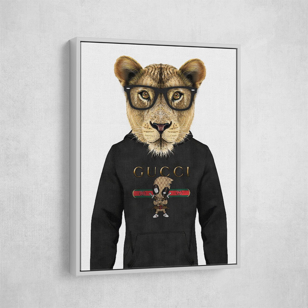 Lioness in a Hoodie Lioness in a Hoodie
