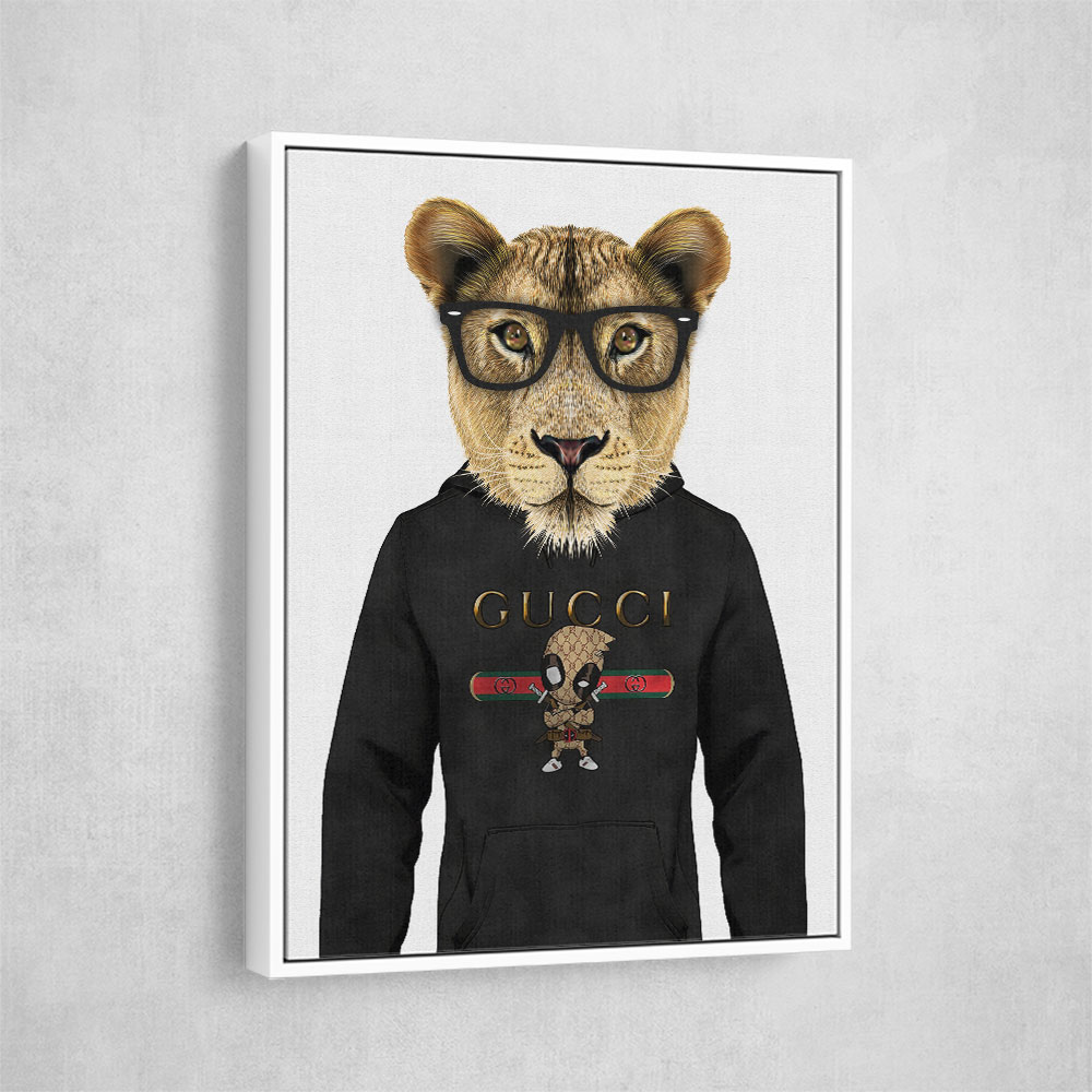 Lioness in a Hoodie Lioness in a Hoodie
