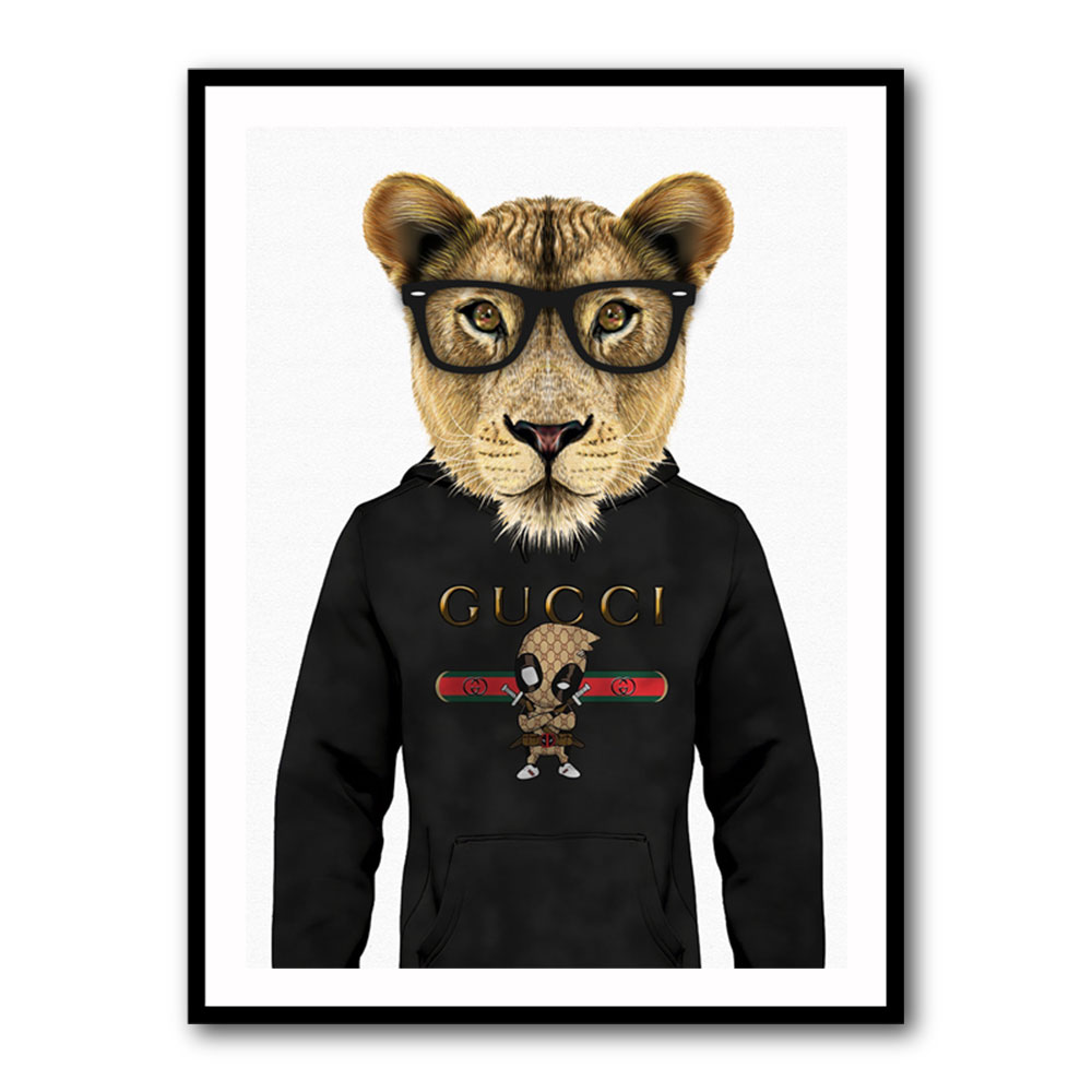 Lioness in a Hoodie Lioness in a Hoodie