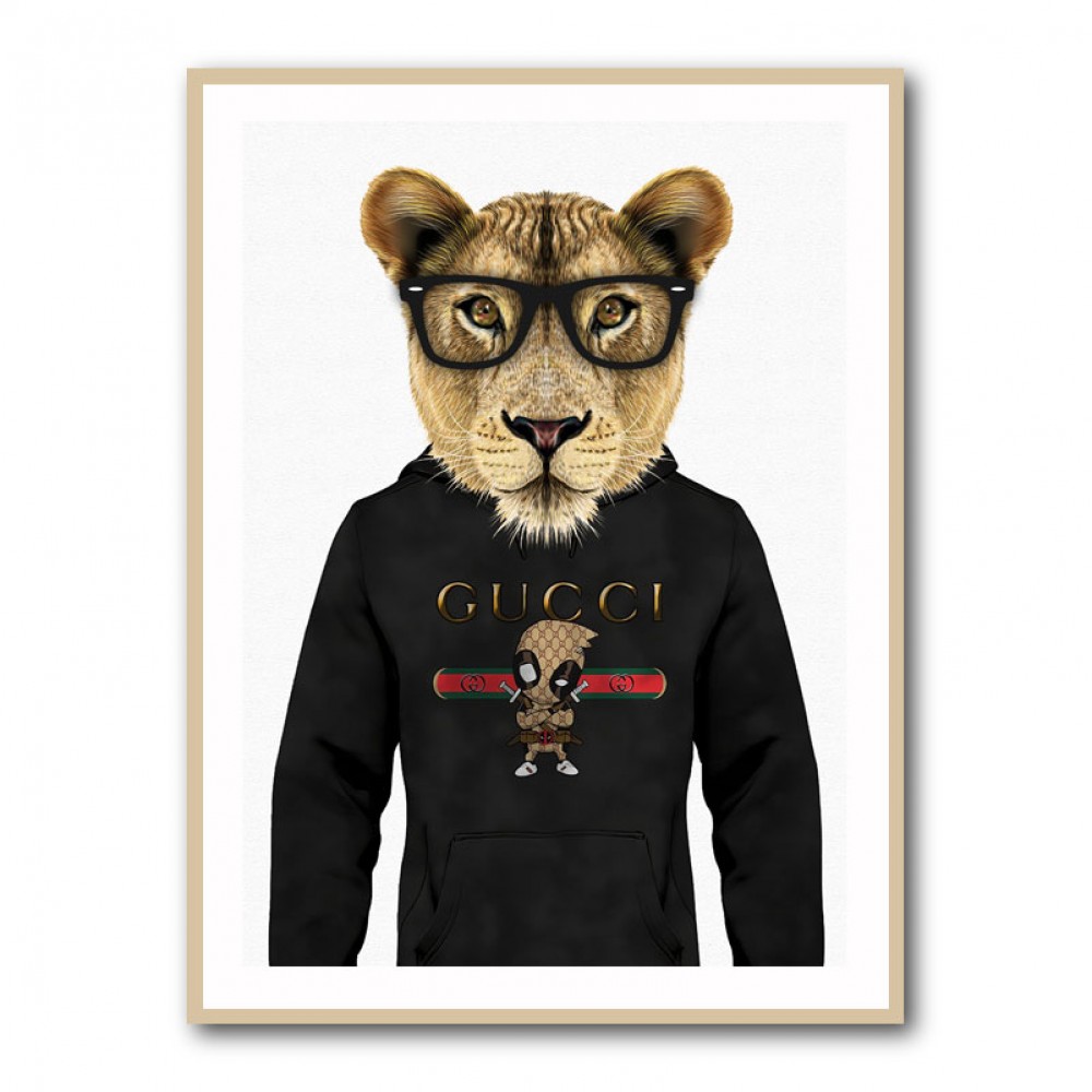 Lioness in a Hoodie Lioness in a Hoodie