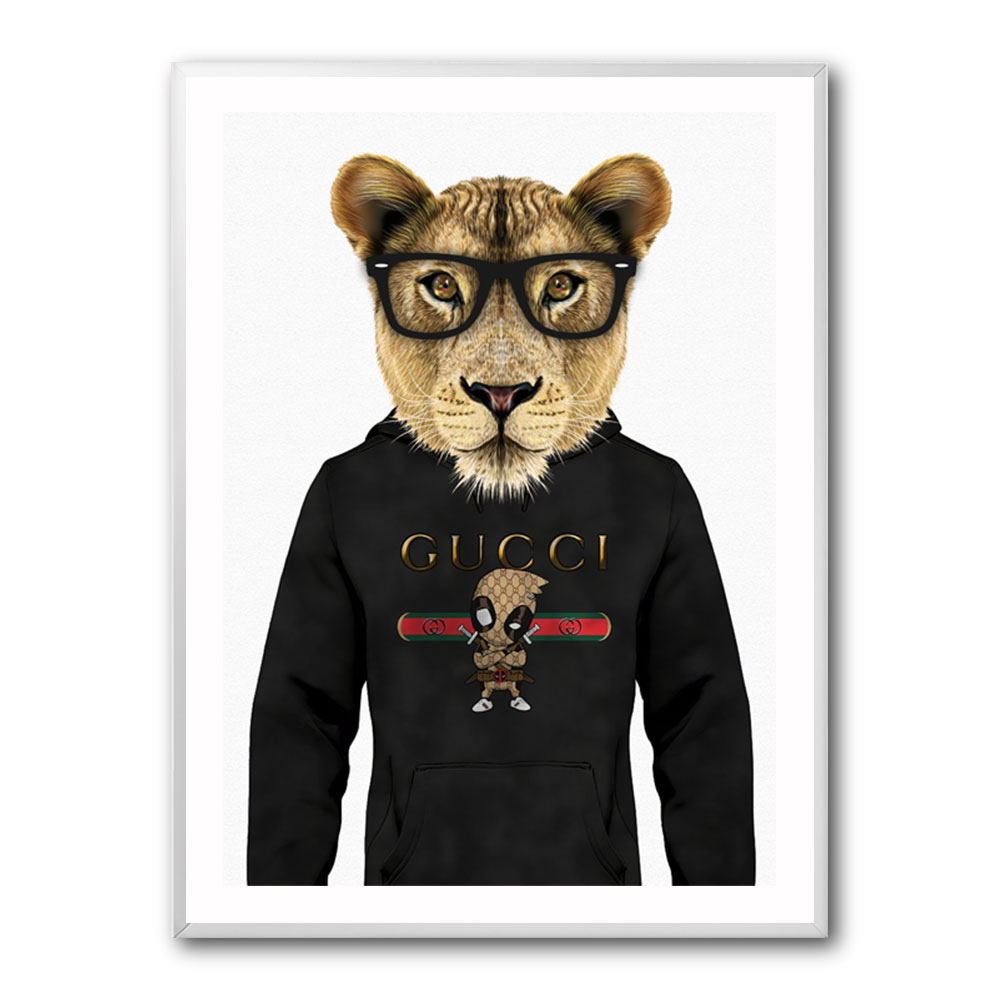 Lioness in a Hoodie Lioness in a Hoodie