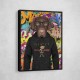 Chocolate Labrador Hoodie Graffiti