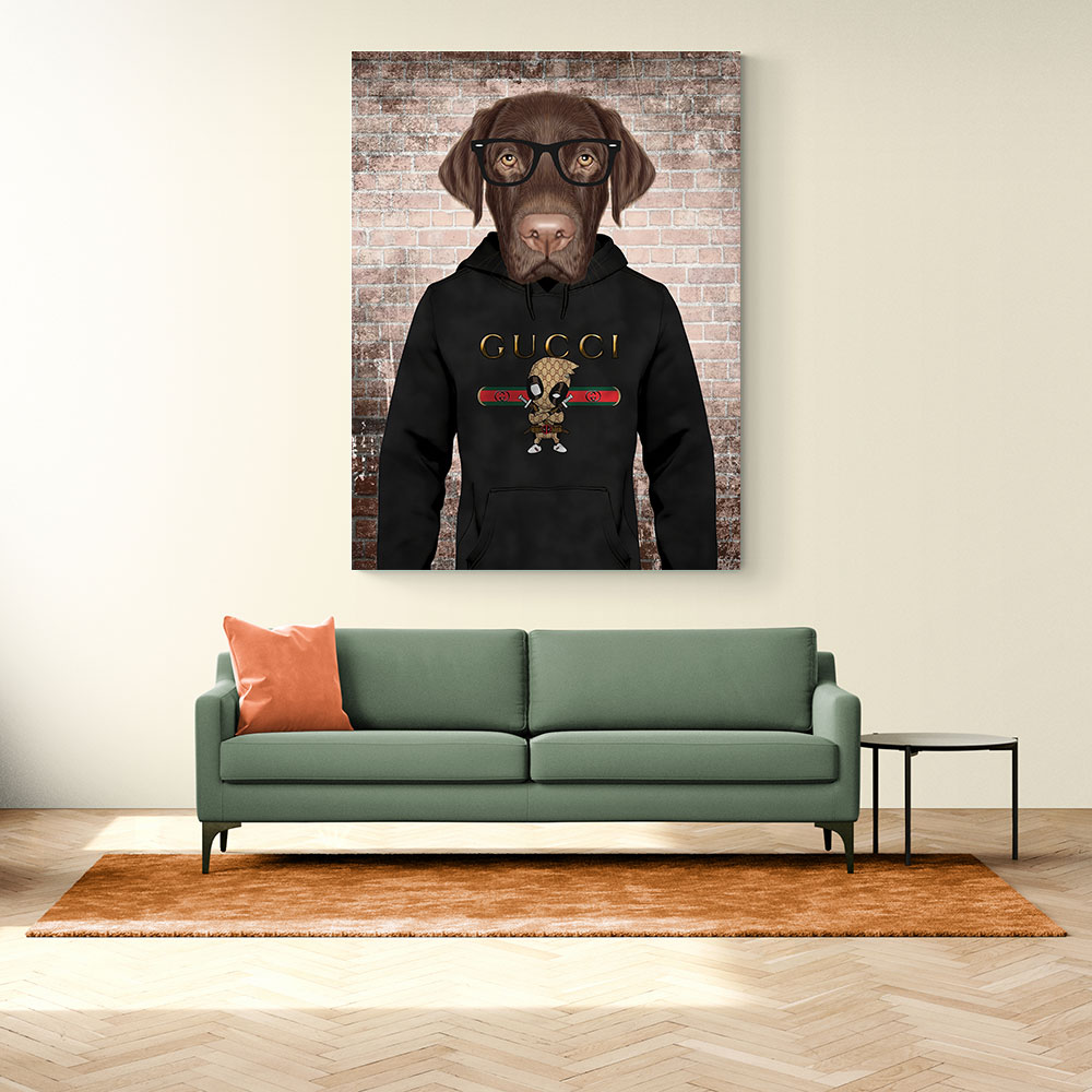 Chocolate Labrador Hoodie