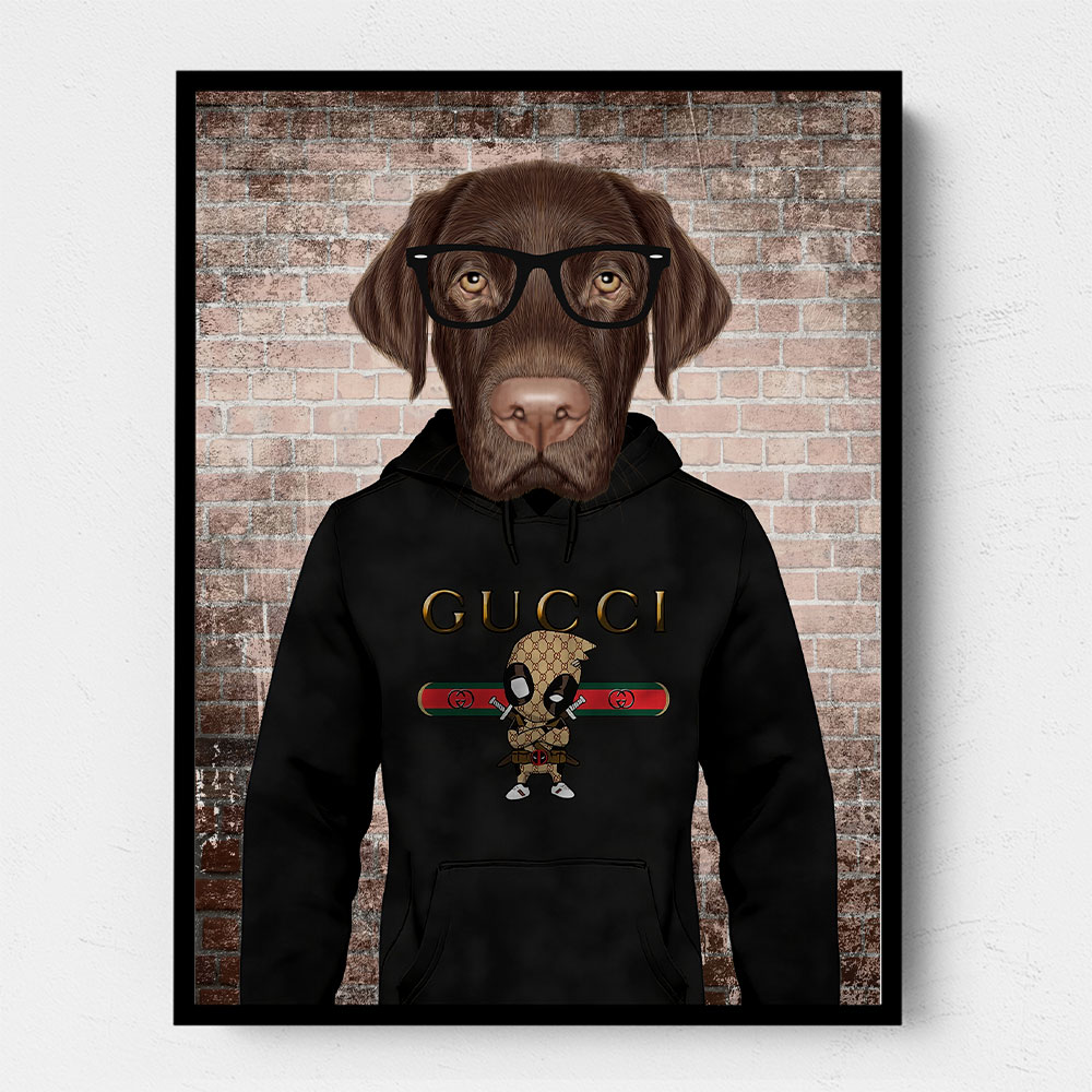 Chocolate Labrador Hoodie