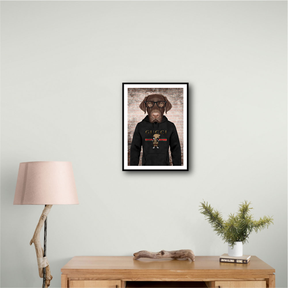 Chocolate Labrador Hoodie