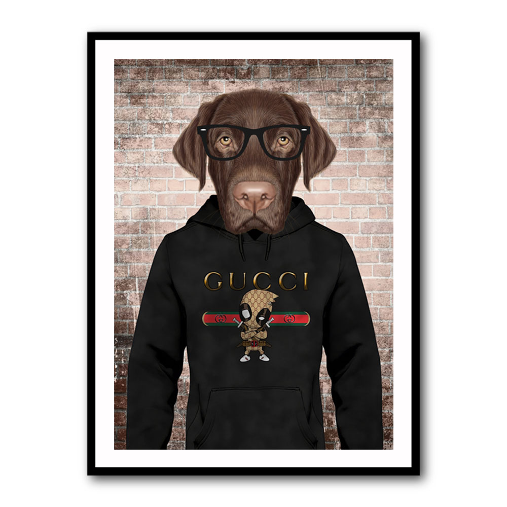 Chocolate Labrador Hoodie