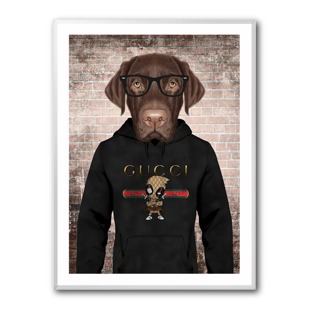 Chocolate Labrador Hoodie