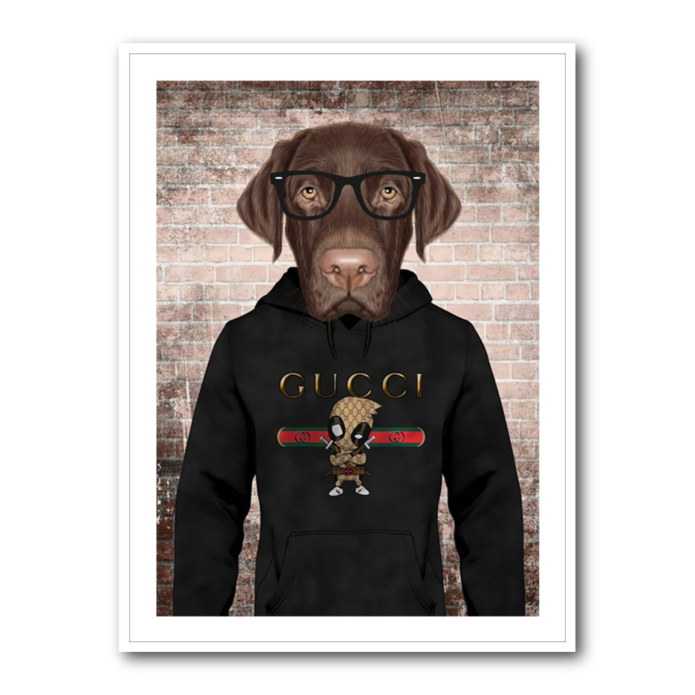 Chocolate Labrador Hoodie