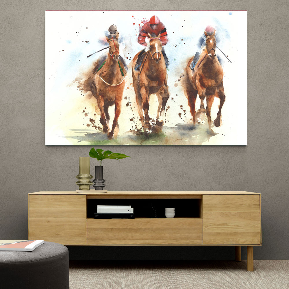 Racing Horses