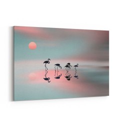 Family Flamingos