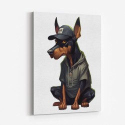 Doberman Cartoon 1