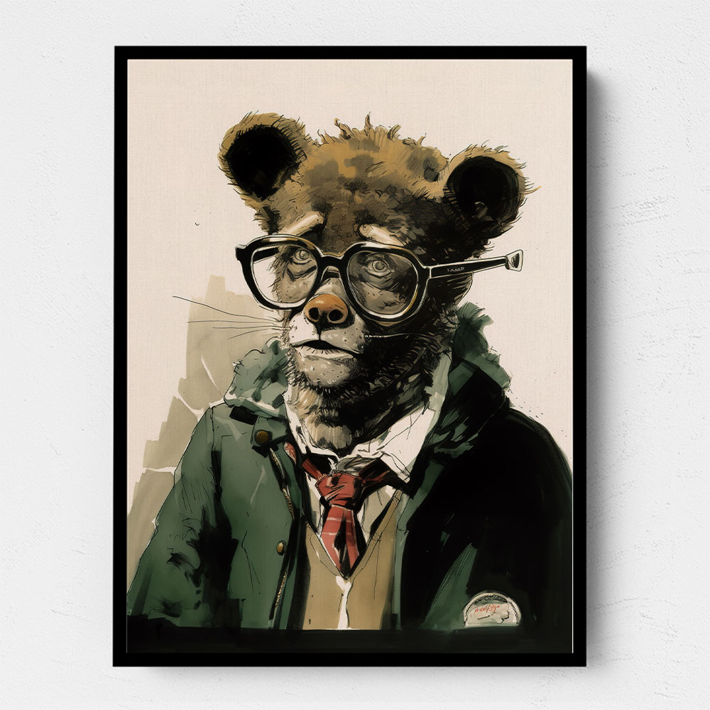 Bear in Glasses
