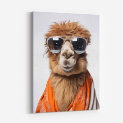 Cool Camel in Sunglasses 2 Wall Art