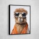 Cool Camel in Sunglasses 2 Wall Art