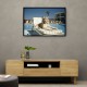 The Lounging Tiger Wall Art