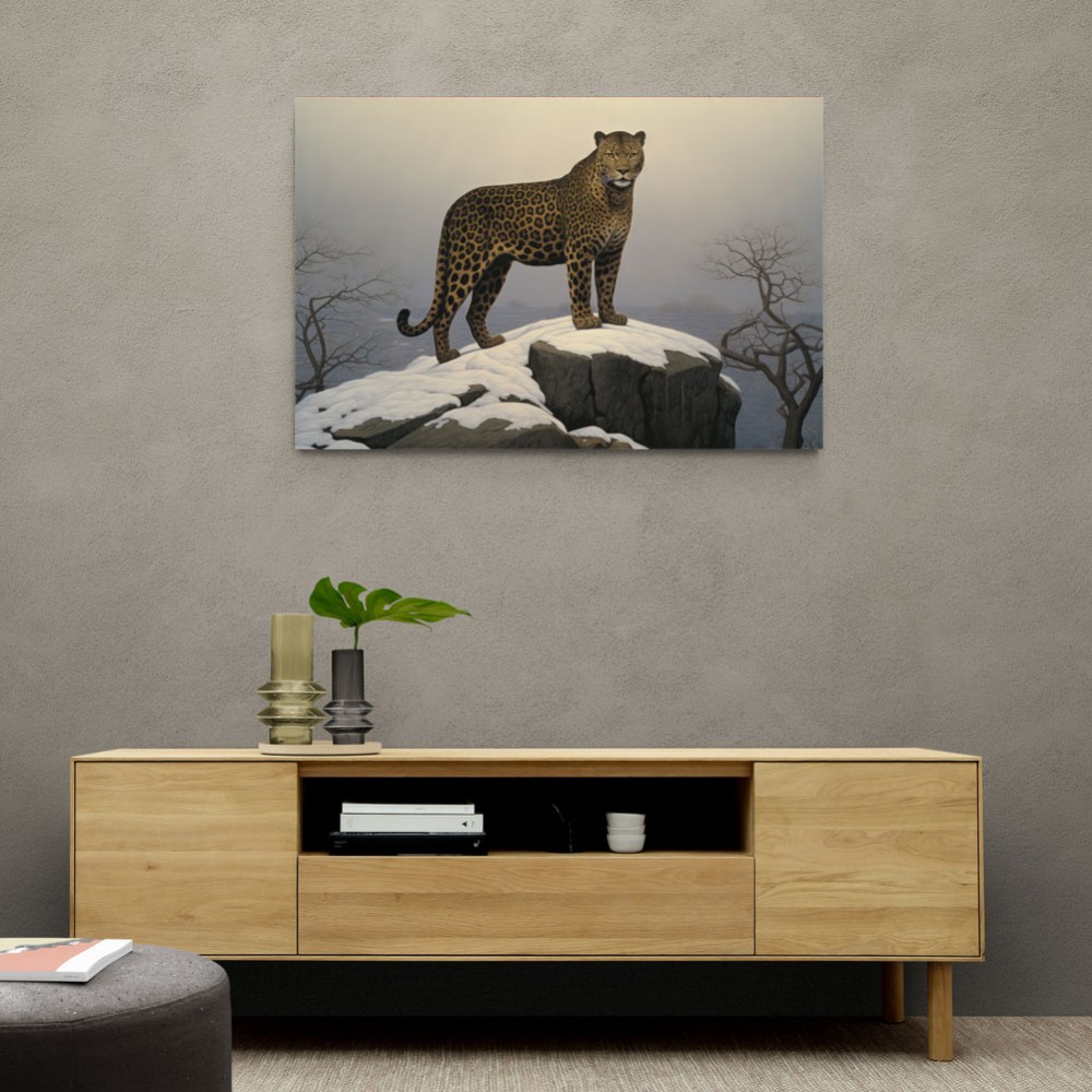 Mountain Snowy Leopard Mountain Snowy Leopard