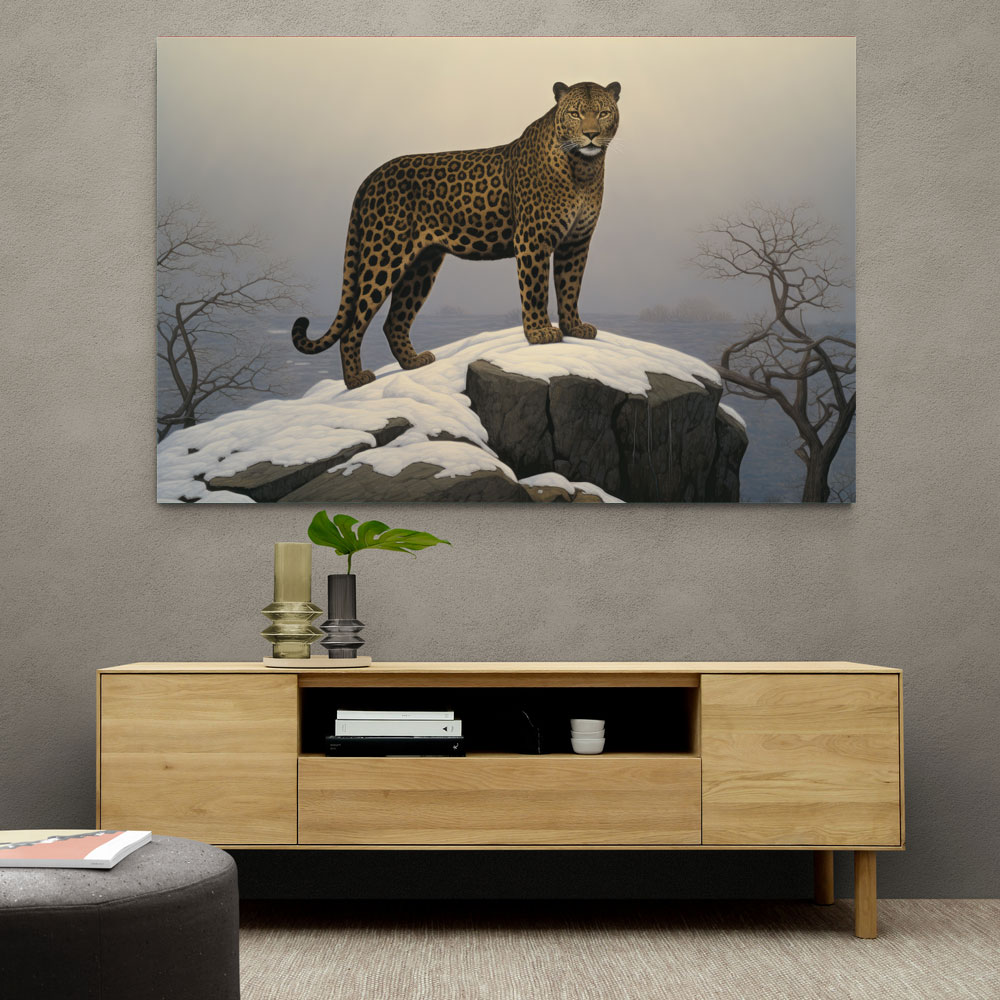 Mountain Snowy Leopard Mountain Snowy Leopard