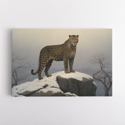 Mountain Snowy Leopard