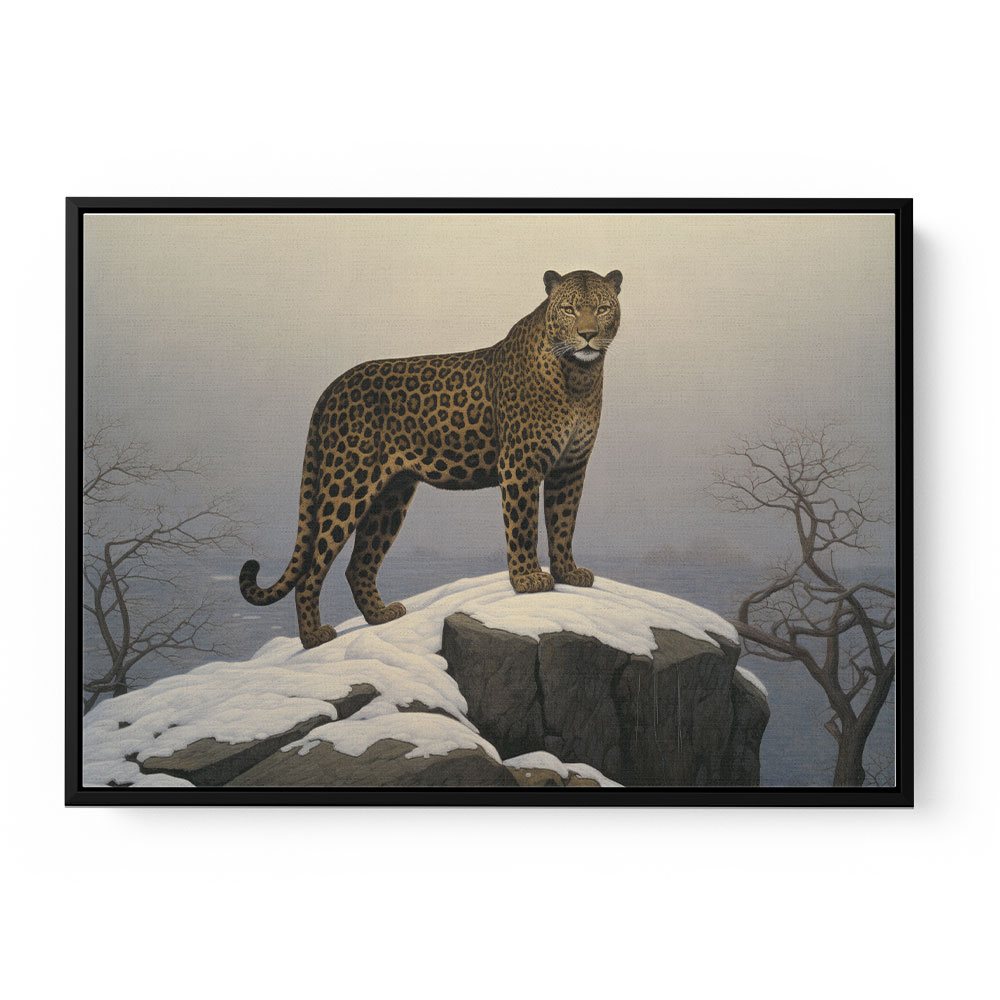 Mountain Snowy Leopard