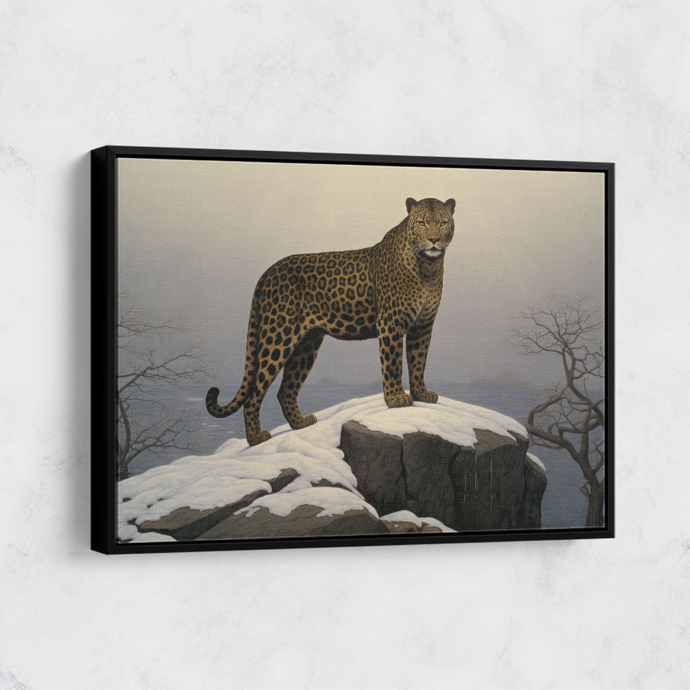 Mountain Snowy Leopard