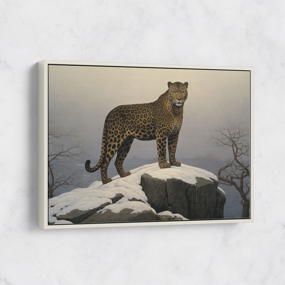 Mountain Snowy Leopard