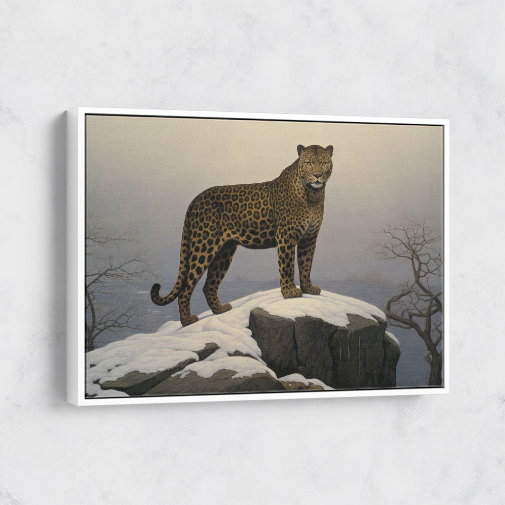 Mountain Snowy Leopard