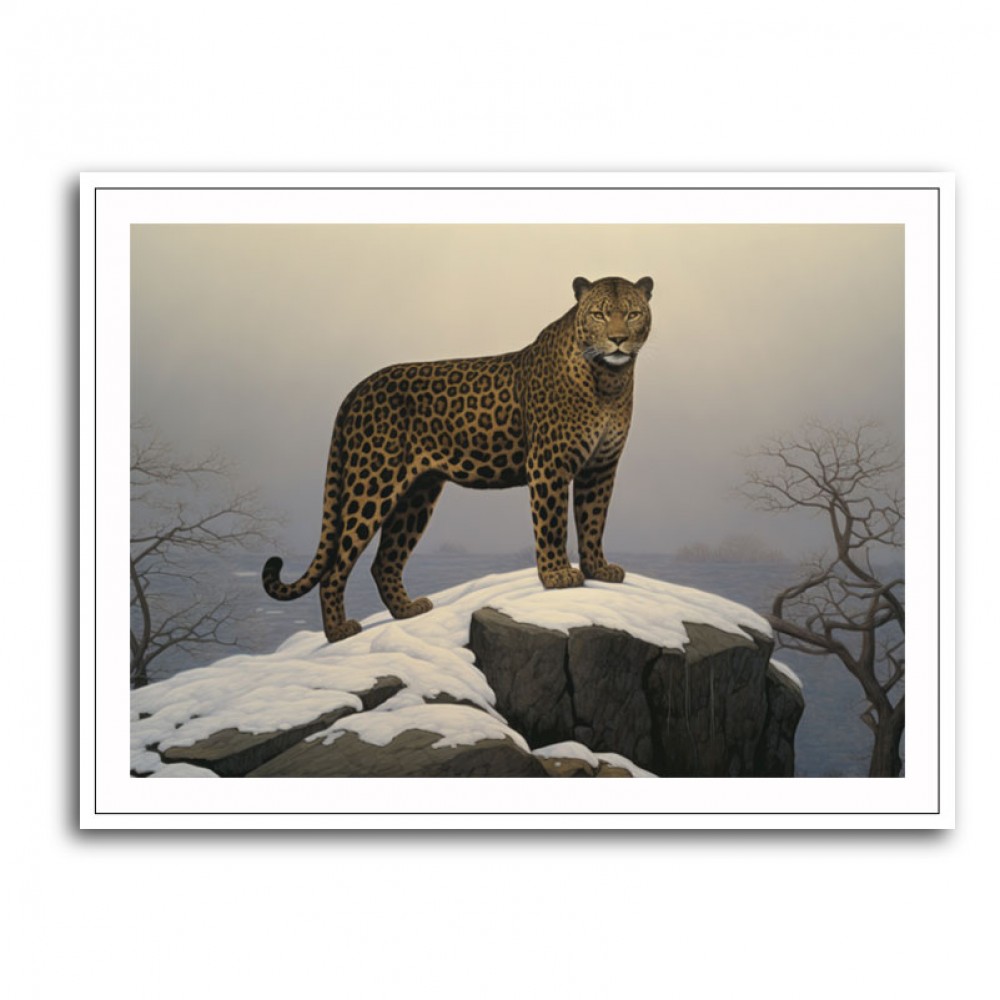 Mountain Snowy Leopard Mountain Snowy Leopard