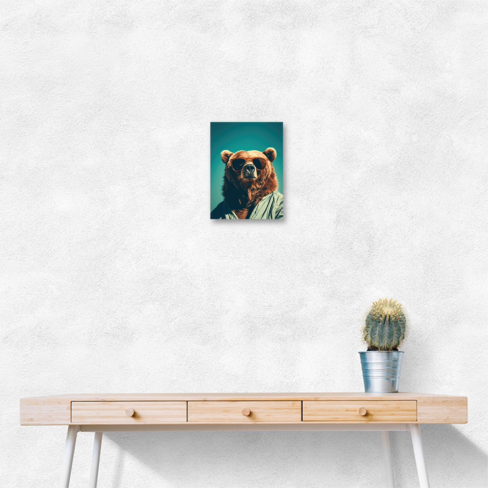 Cool Brown Bear Wall Art Cool Brown Bear Wall Art