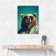 Cool Brown Bear Wall Art