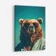 Cool Brown Bear Wall Art