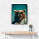 Cool Brown Bear Wall Art Cool Brown Bear Wall Art