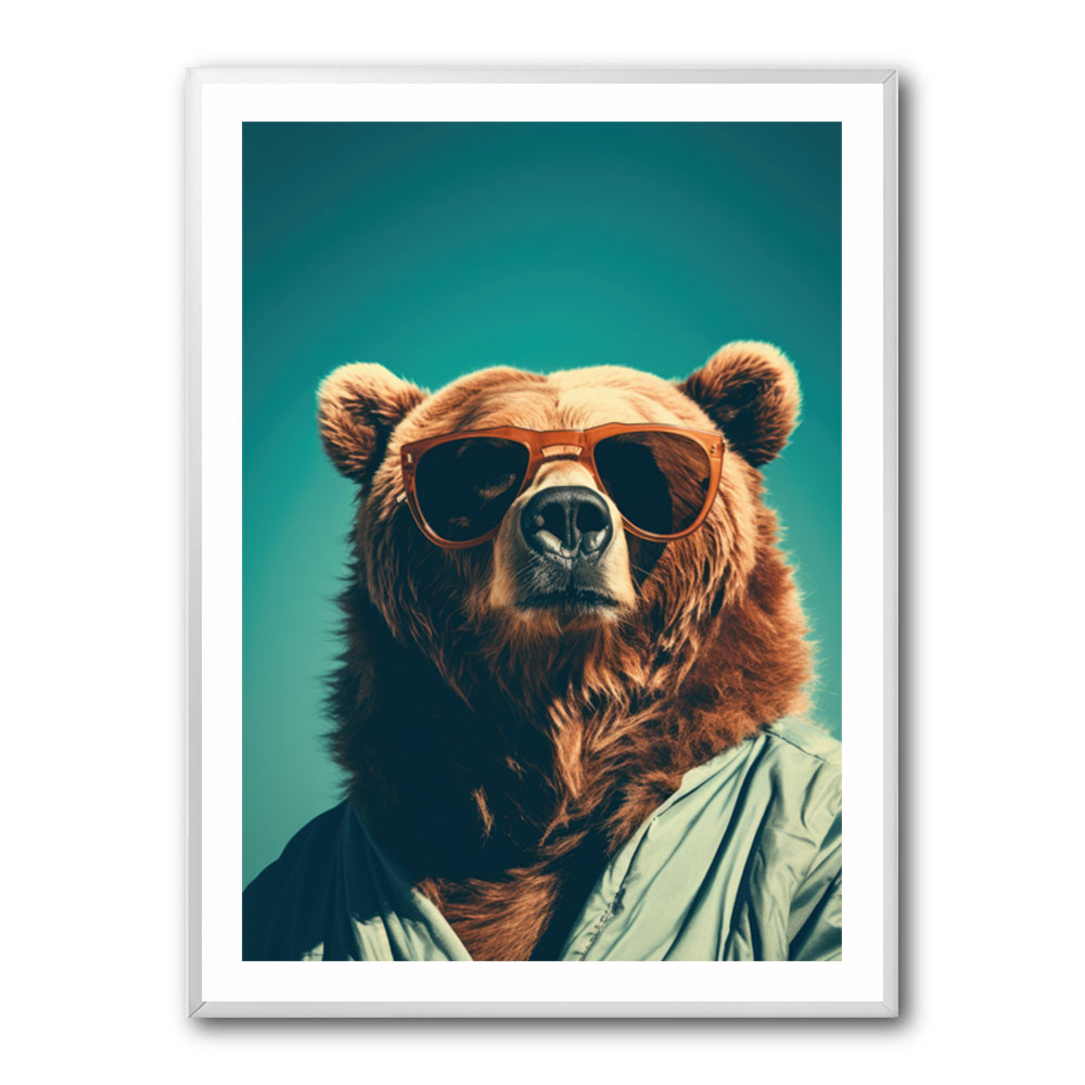 Cool Brown Bear Wall Art Cool Brown Bear Wall Art