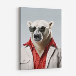 Dope Polar Bear Wall Art