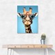 Giraffe In Glasses 2 Wall Art