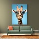 Giraffe In Glasses 2 Wall Art