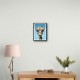 Giraffe In Glasses 2 Wall Art