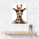 Giraffe In Glasses 3 Wall Art